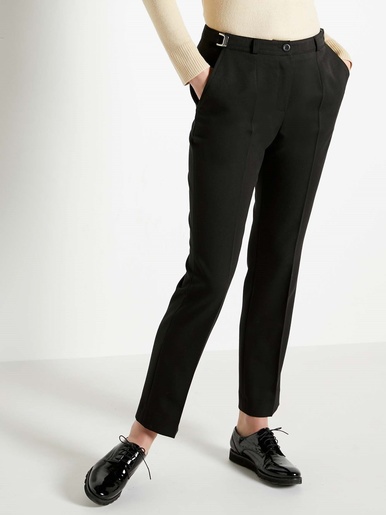Pantalon réglable stature - d'1,60m - Charmance - Noir