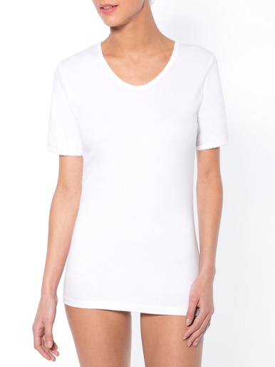 Chemises manches courtes lot de 2 - DAXON - Blanc