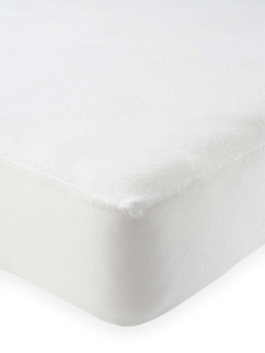 Protège-matelas absorbant forme housse - CARRE D AZUR - Blanc