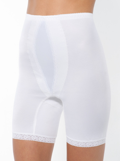 Panty à plastron ventral gainant - Balsamik - Blanc