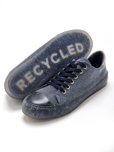 Baskets entièrement recyclées - Pédiconfort - Bleu