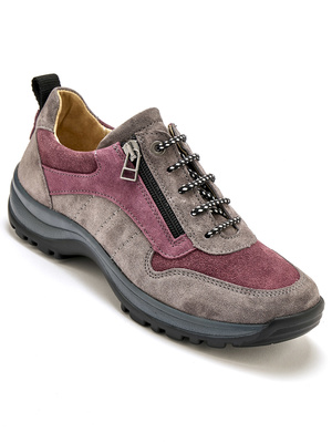 Chaussures de randonnée à lacets et zip